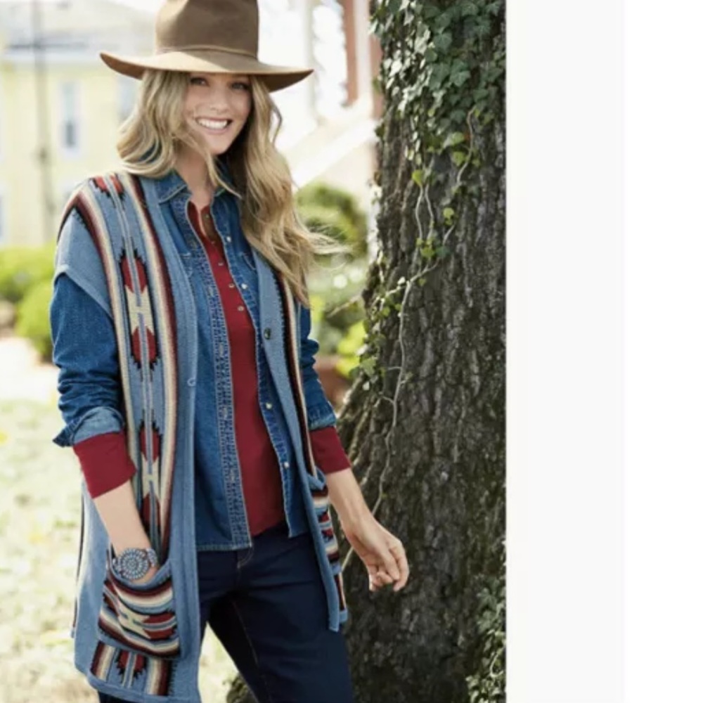 Chaps Aztec vest - Large